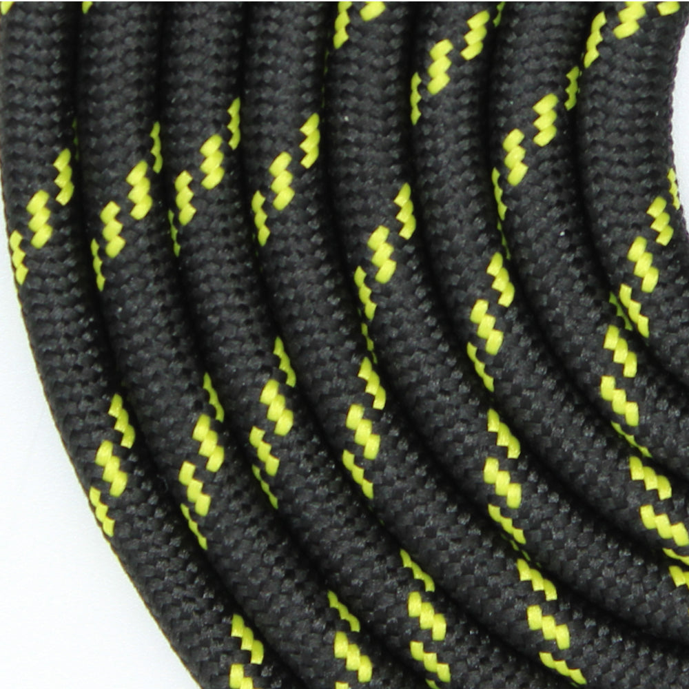 2 Paar - Premium runde Schnürsenkel für Wanderschuhe, Outdoorschuhe, Arbeitsschuhe [ Ø4,5 mm ]